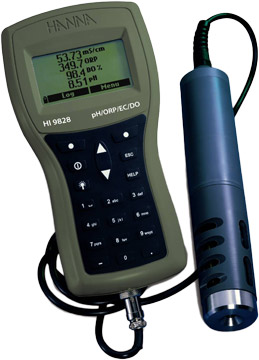 Hanna HI 9828 Handheld Multiparameter Meter